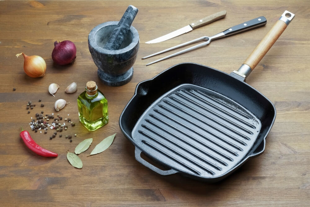 Heritage Series Cast Iron Grill Pan