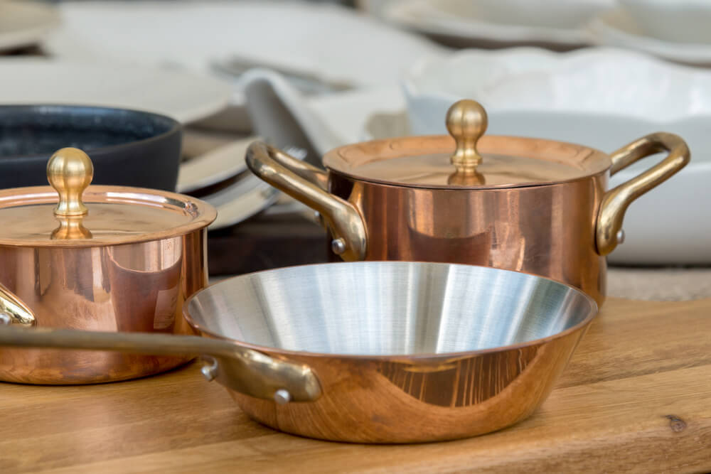 Brass Pots And Pans