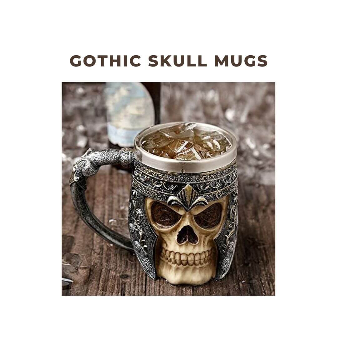 Gothic Skull Mugs