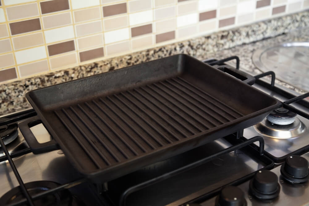 Grill And Griddle Pan