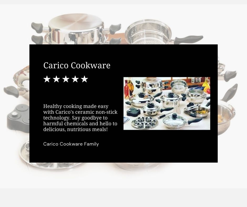 Health Benefits Of Using Carico Cookware