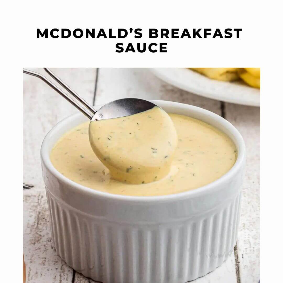 McDonald’s Sauce