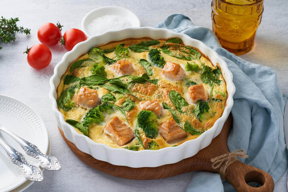 Salmon Frittata