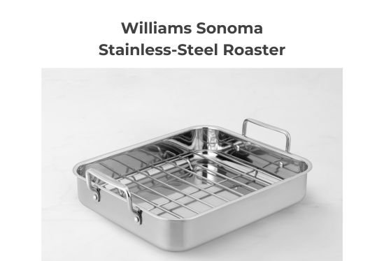 Williams Sonoma Stainless-Steel Roaster