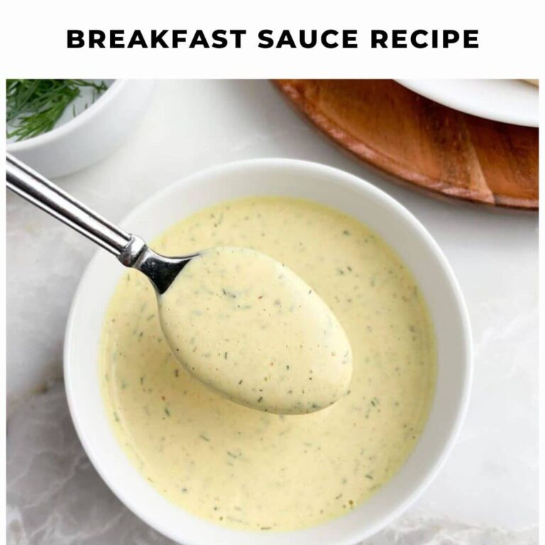 breakfast sauce recipe