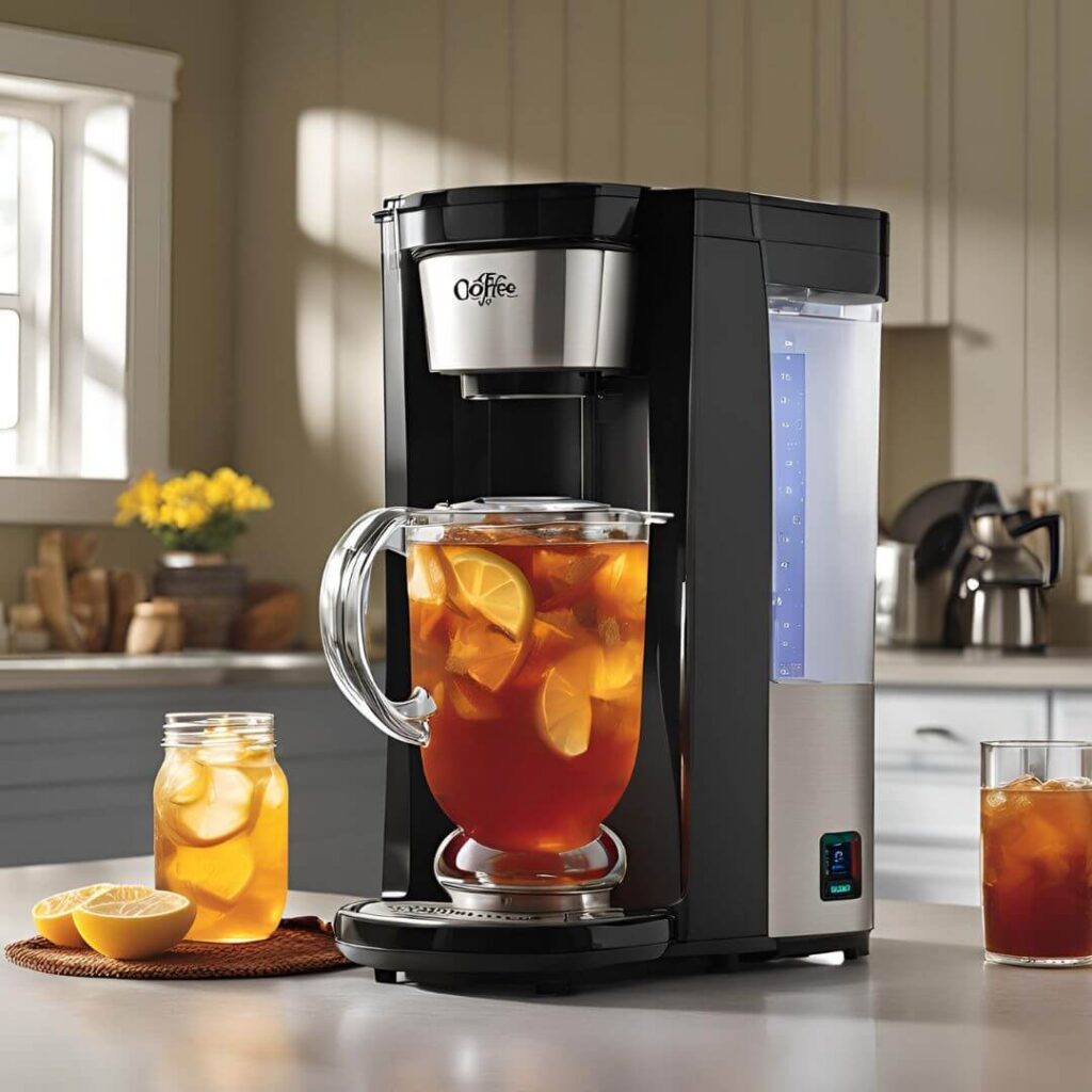 User reviews of the Mr. Coffee Iced Tea Maker, highlighting customer feedback and ratings