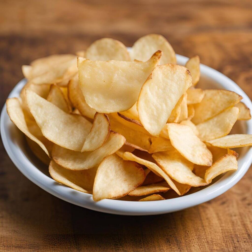 a detailed recipe of how to make kettle cooked chips