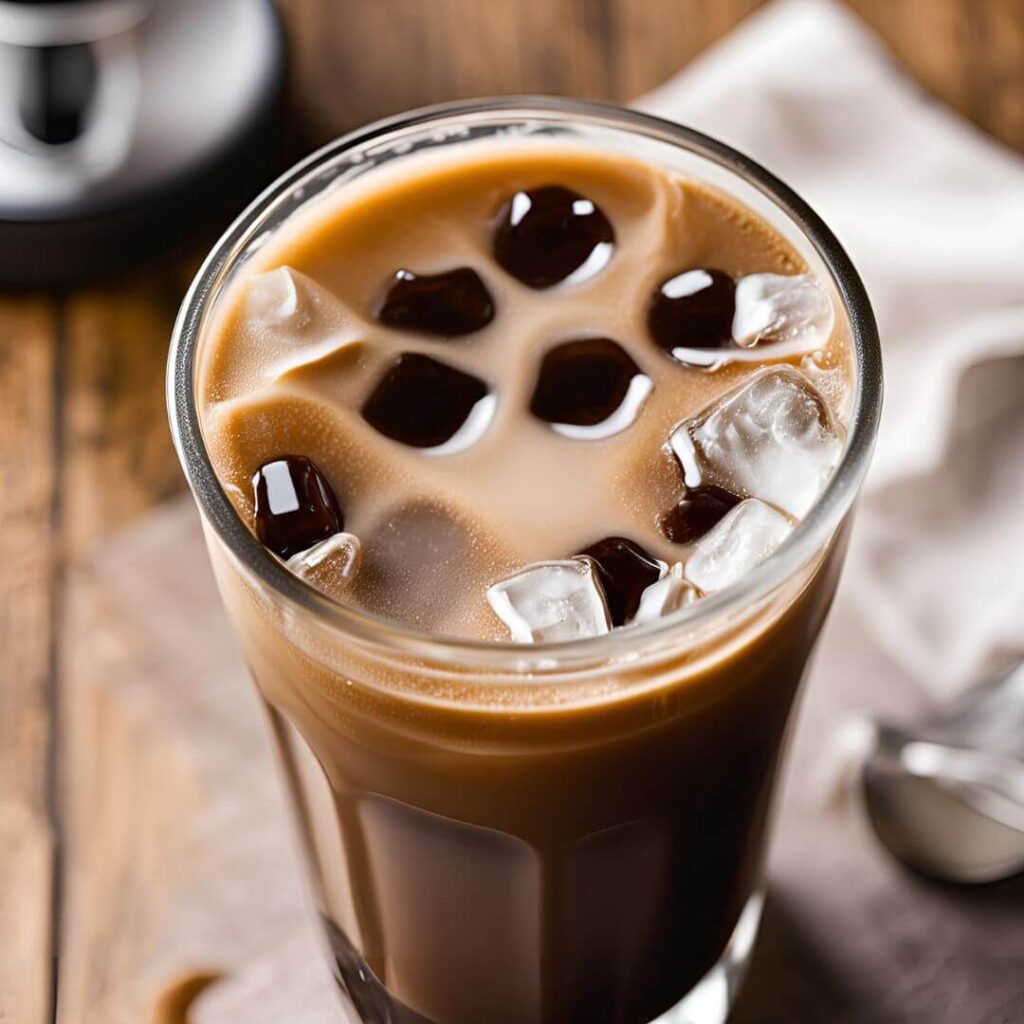 easy steps for making the ice coffee from a keurig machine